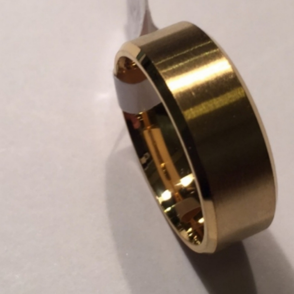Men's Stainless Steel Titanium Ring NWT - Picture 1 of 1